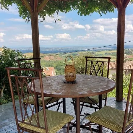Avec Cuisine, Vue Et Piscine Privee Au Coeur Du Beaujolais *